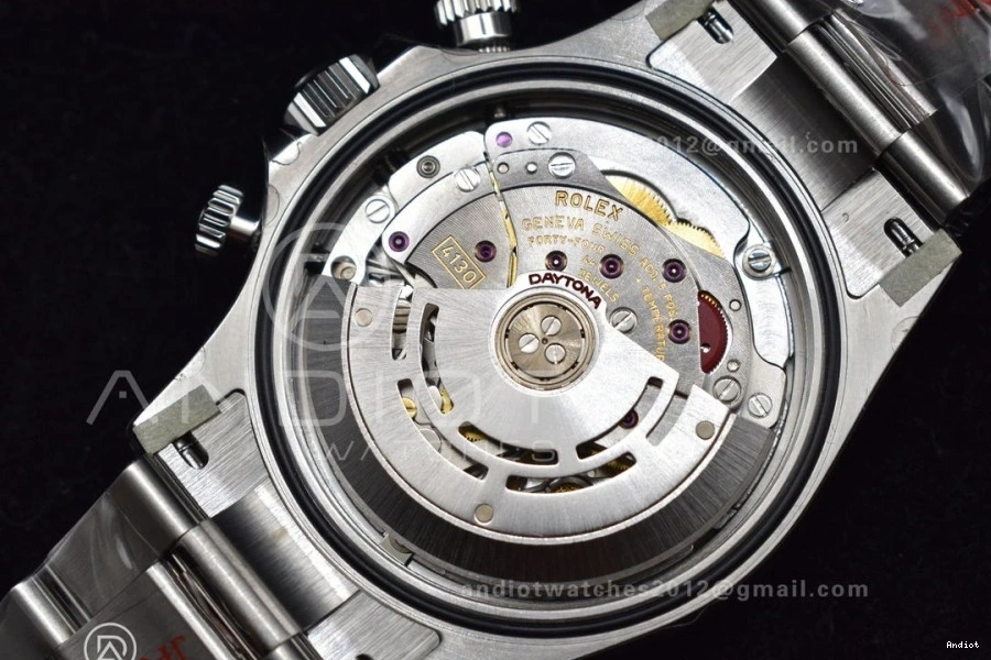 V3 SS Case 4130 116500 Bracelet White Clean Daytona And 904L Dial 0115